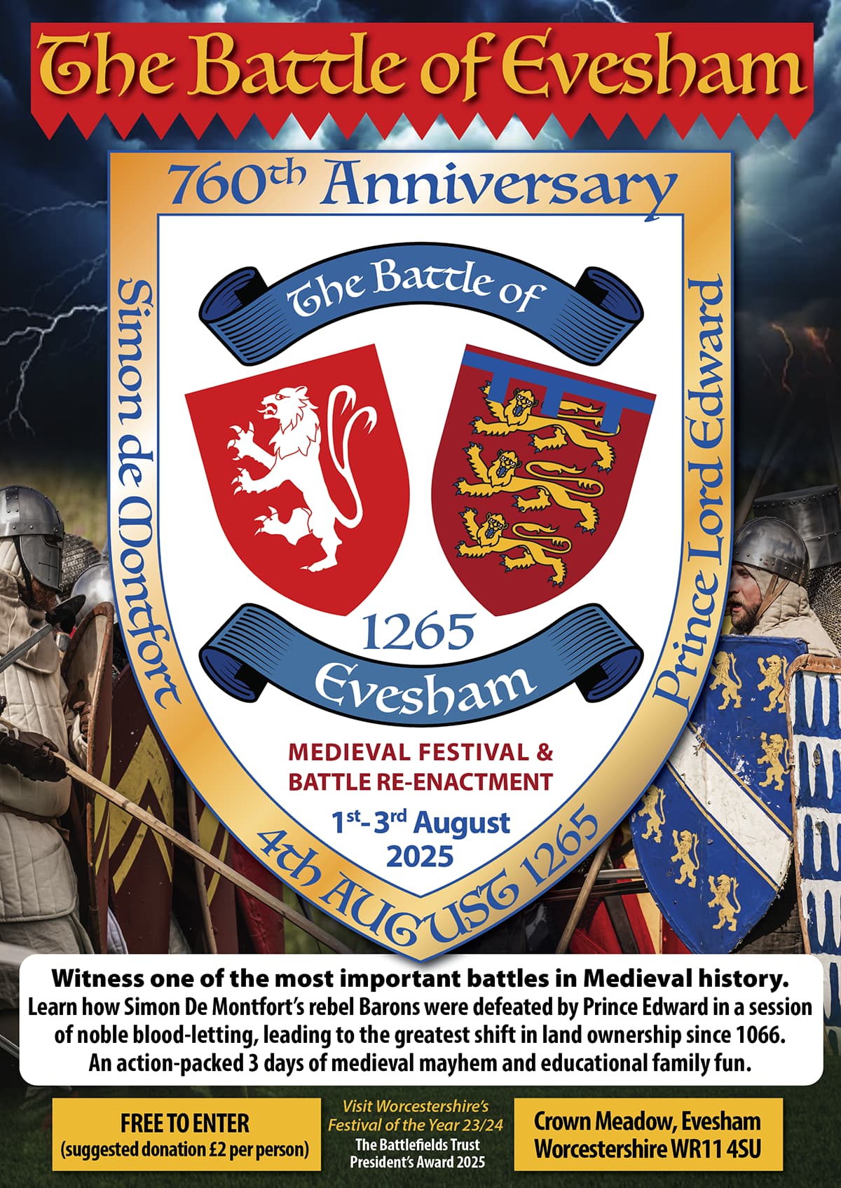 Winner small image - Battle Of Evesham